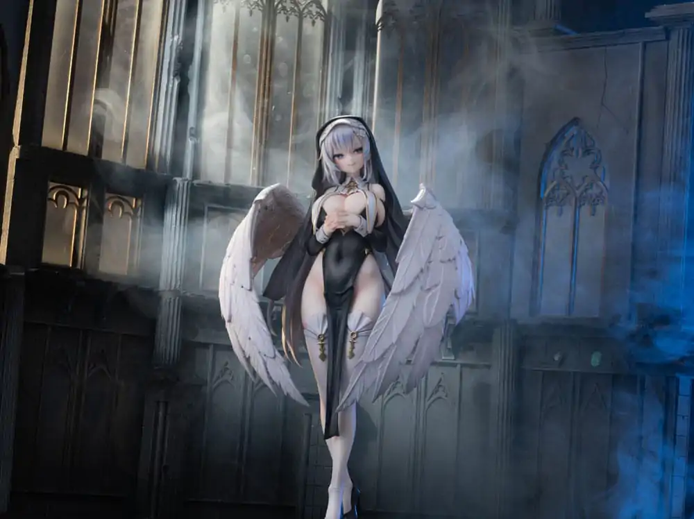Original Character 1/6 Angel Sister Holy Wing Normal Edition PVC szobor figura 28 cm    termékfotó