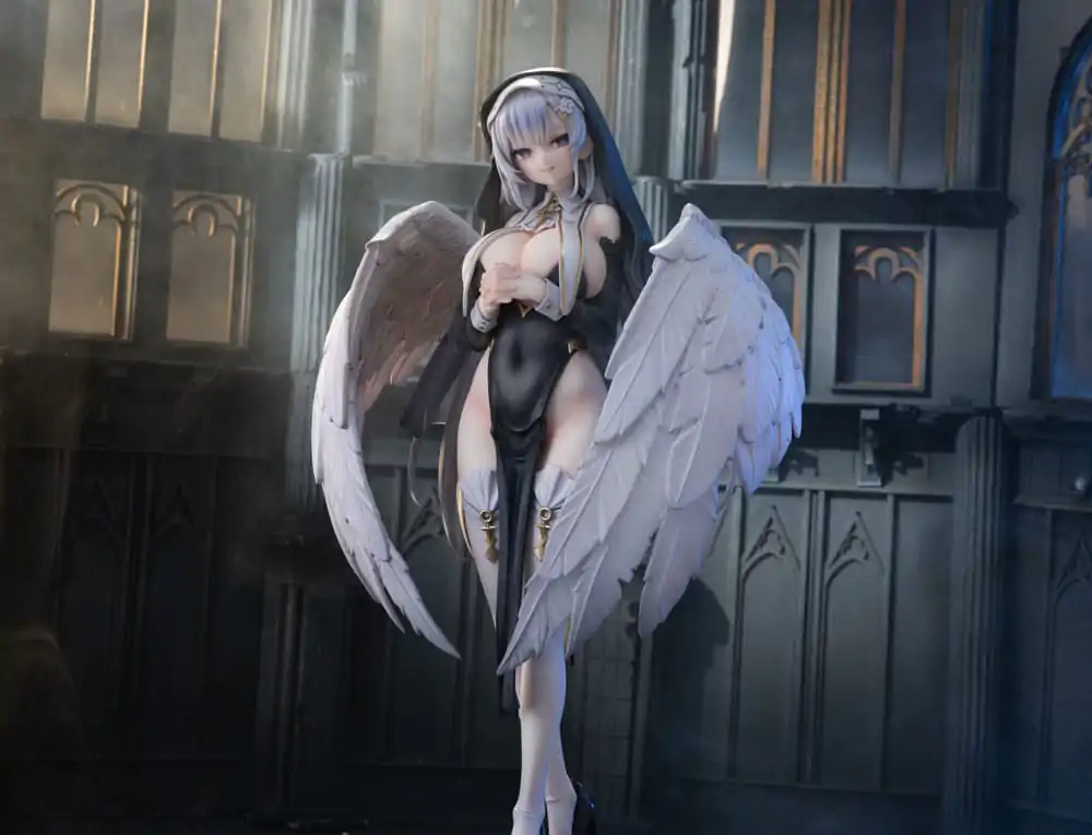 Original Character 1/6 Angel Sister Holy Wing Normal Edition PVC szobor figura 28 cm    termékfotó