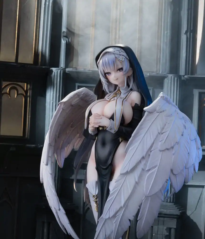 Original Character 1/6 Angel Sister Holy Wing Normal Edition PVC szobor figura 28 cm    termékfotó