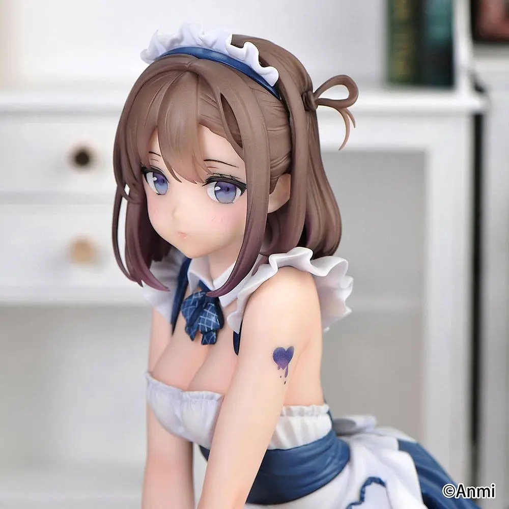 Original Character 1/6 Anmi - Gray Little Duck Maid Ver. PVC szobor figura 15 cm termékfotó