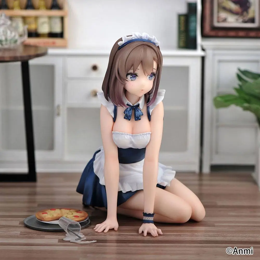Original Character 1/6 Anmi - Gray Little Duck Maid Ver. PVC szobor figura 15 cm termékfotó