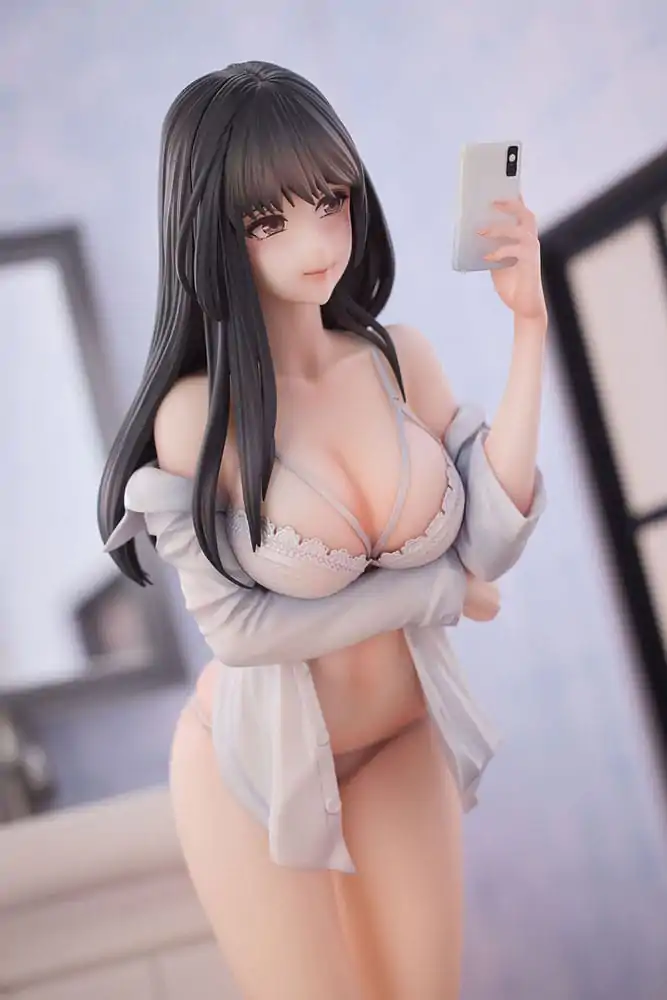 Original Character 1/6 Apocrypha Selfie Girl Illustration by hitomio16 Deluxe Edition PVC szobor figura 32 cm termékfotó