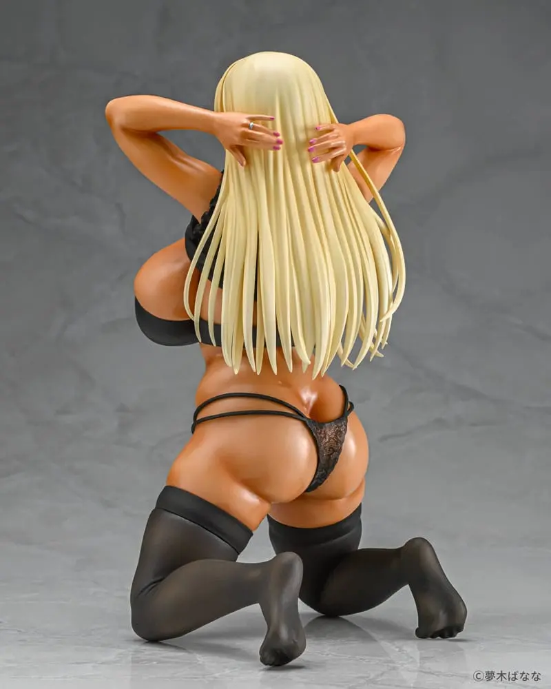 Original Character 1/6 Asai Kaori BLACK gal ver. szobor figura 20 cm termékfotó