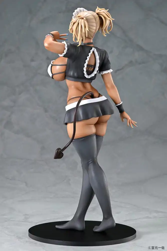 Original Character 1/6 Black Gal Maid Succubus Cocoa szobor figura 30 cm termékfotó