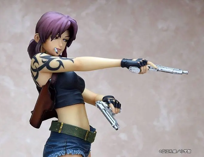 Original Character 1/6 Black Lagoon Revy Two Hand 2022 Ver. A PVC szobor figura 26 cm termékfotó