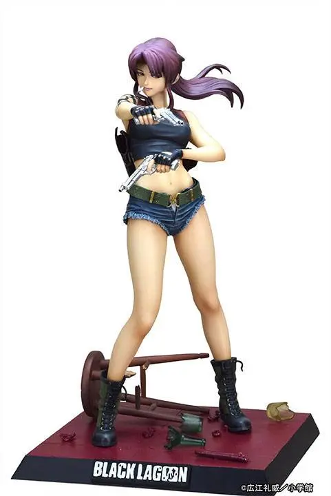Original Character 1/6 Black Lagoon Revy Two Hand 2022 Ver. A PVC szobor figura 26 cm termékfotó