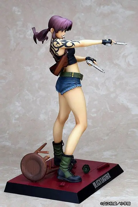 Original Character 1/6 Black Lagoon Revy Two Hand 2022 Ver. A PVC szobor figura 26 cm termékfotó