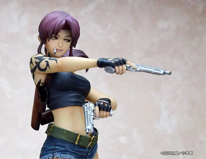 Original Character 1/6 Black Lagoon Revy Two Hand 2022 Ver. A PVC szobor figura 26 cm termékfotó