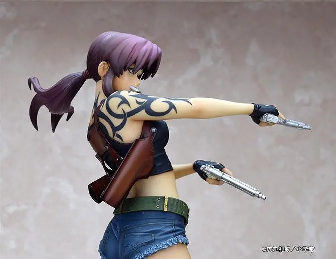 Original Character 1/6 Black Lagoon Revy Two Hand 2022 Ver. A PVC szobor figura 26 cm termékfotó
