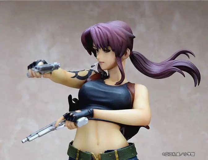 Original Character 1/6 Black Lagoon Revy Two Hand 2022 Ver. A PVC szobor figura 26 cm termékfotó