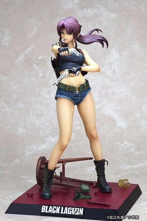 Original Character 1/6 Black Lagoon Revy Two Hand 2022 Ver. A PVC szobor figura 26 cm termékfotó