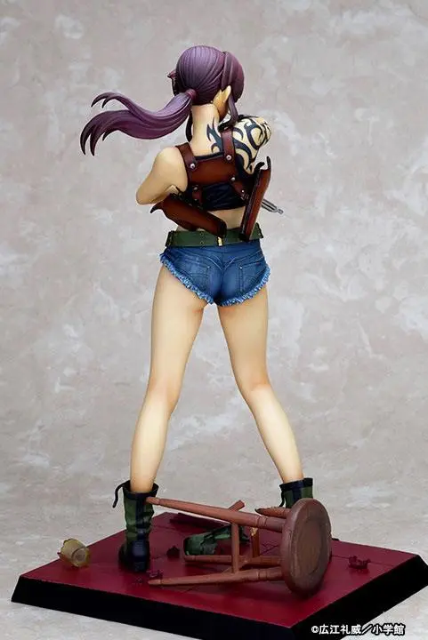Original Character 1/6 Black Lagoon Revy Two Hand 2022 Ver. A PVC szobor figura 26 cm termékfotó