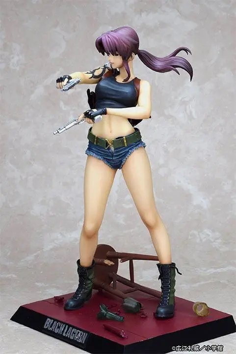 Original Character 1/6 Black Lagoon Revy Two Hand 2022 Ver. A PVC szobor figura 26 cm termékfotó