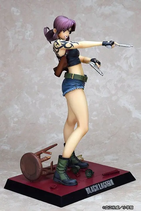 Original Character 1/6 Black Lagoon Revy Two Hand 2022 Ver. A PVC szobor figura 26 cm termékfotó
