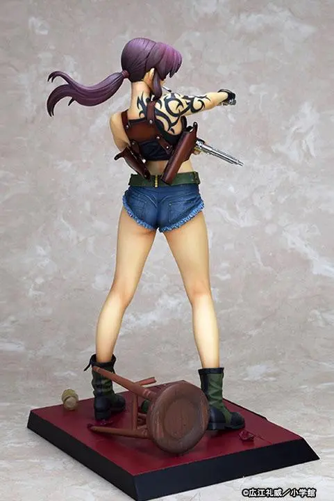 Original Character 1/6 Black Lagoon Revy Two Hand 2022 Ver. A PVC szobor figura 26 cm termékfotó