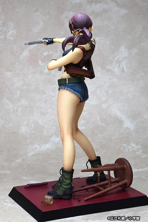 Original Character 1/6 Black Lagoon Revy Two Hand 2022 Ver. A PVC szobor figura 26 cm termékfotó