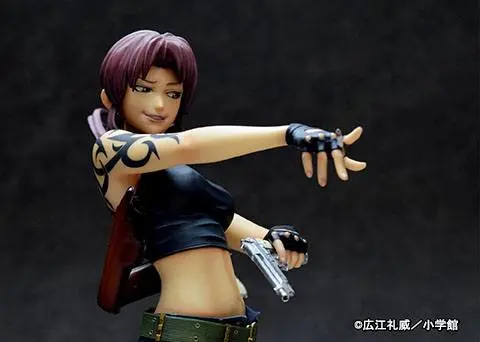 Original Character 1/6 Black Lagoon Revy Two Hand 2022 Ver. B PVC szobor figura 26 cm termékfotó