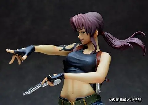Original Character 1/6 Black Lagoon Revy Two Hand 2022 Ver. B PVC szobor figura 26 cm termékfotó