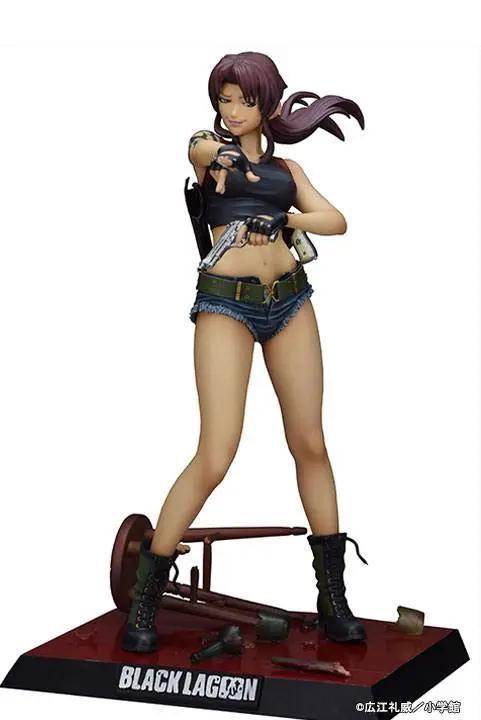 Original Character 1/6 Black Lagoon Revy Two Hand 2022 Ver. B PVC szobor figura 26 cm termékfotó