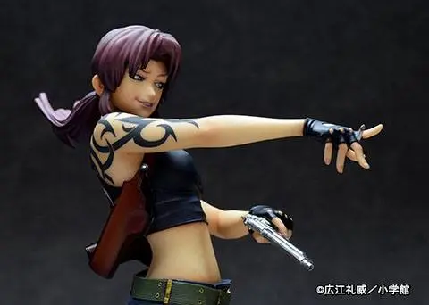 Original Character 1/6 Black Lagoon Revy Two Hand 2022 Ver. B PVC szobor figura 26 cm termékfotó