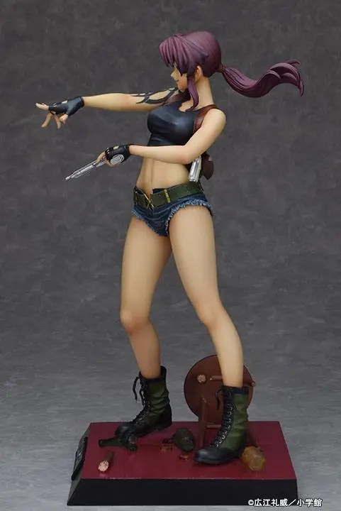 Original Character 1/6 Black Lagoon Revy Two Hand 2022 Ver. B PVC szobor figura 26 cm termékfotó