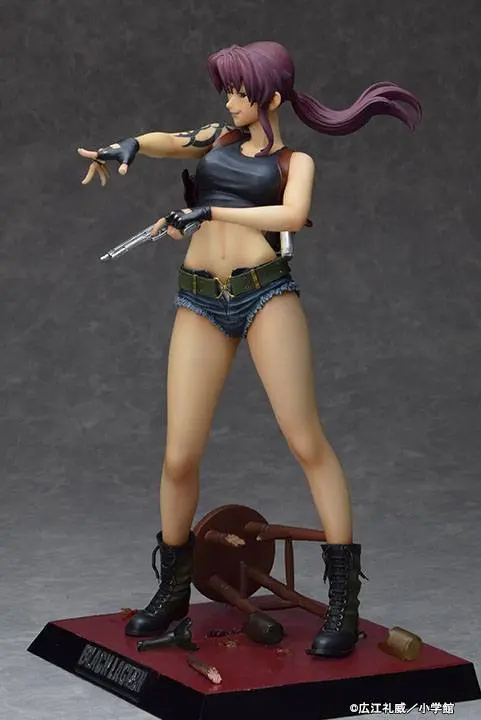 Original Character 1/6 Black Lagoon Revy Two Hand 2022 Ver. B PVC szobor figura 26 cm termékfotó