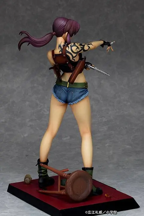 Original Character 1/6 Black Lagoon Revy Two Hand 2022 Ver. B PVC szobor figura 26 cm termékfotó