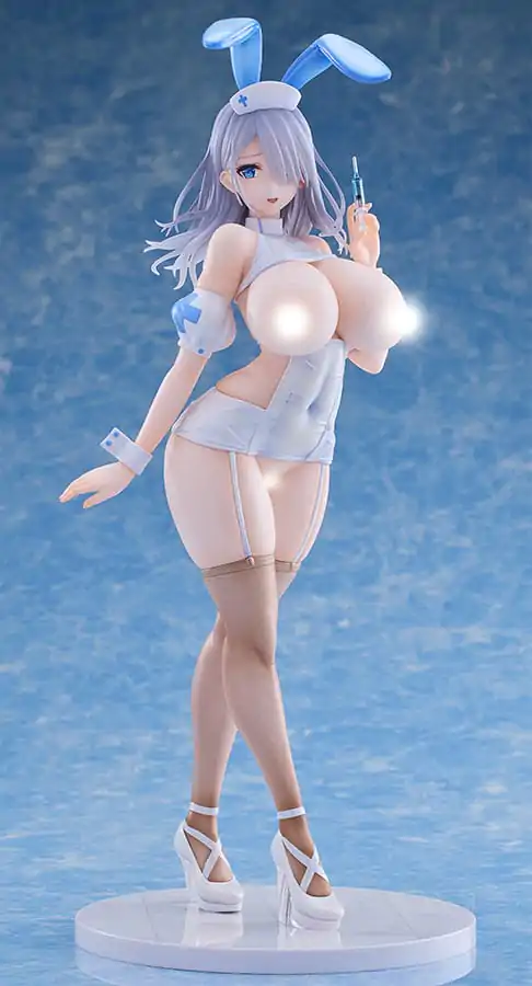 Original Character 1/6 Blue Nurse Bunny PVC szobor figura 29 cm termékfotó