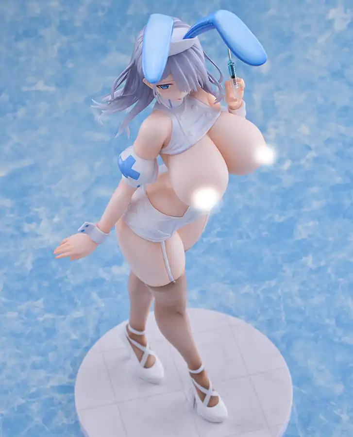 Original Character 1/6 Blue Nurse Bunny PVC szobor figura 29 cm termékfotó