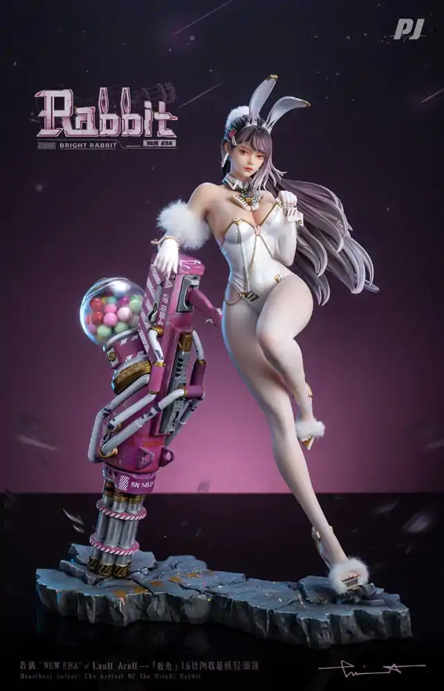 Original Character 1/6 Bright Rabbit Illustration by Loull Aroll x New Era PVC szobor figura 37 cm termékfotó