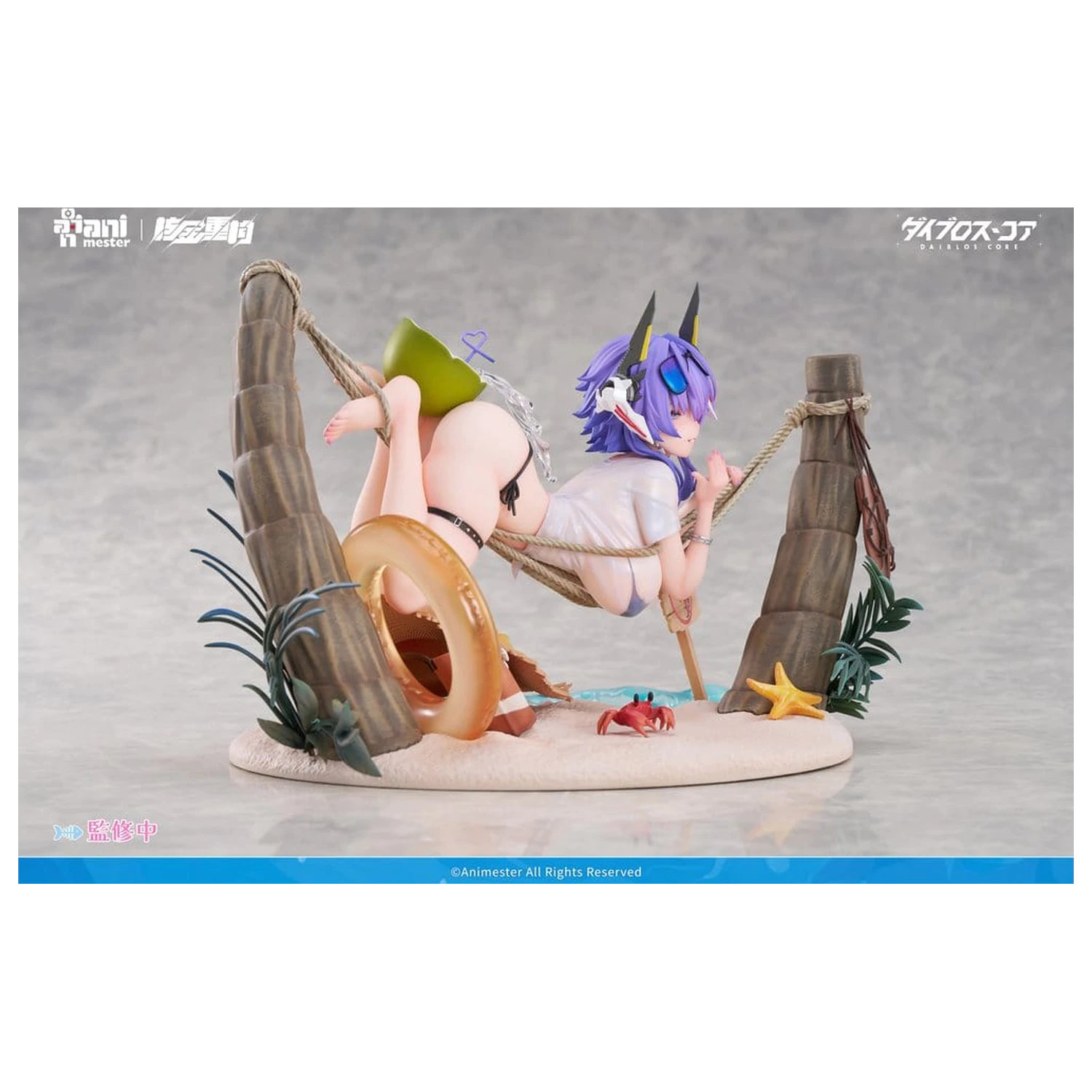 Original Character 1/6 Bright Summer Barbera·Red illustration by DaiblosCore PVC figura 14 cm termékfotó