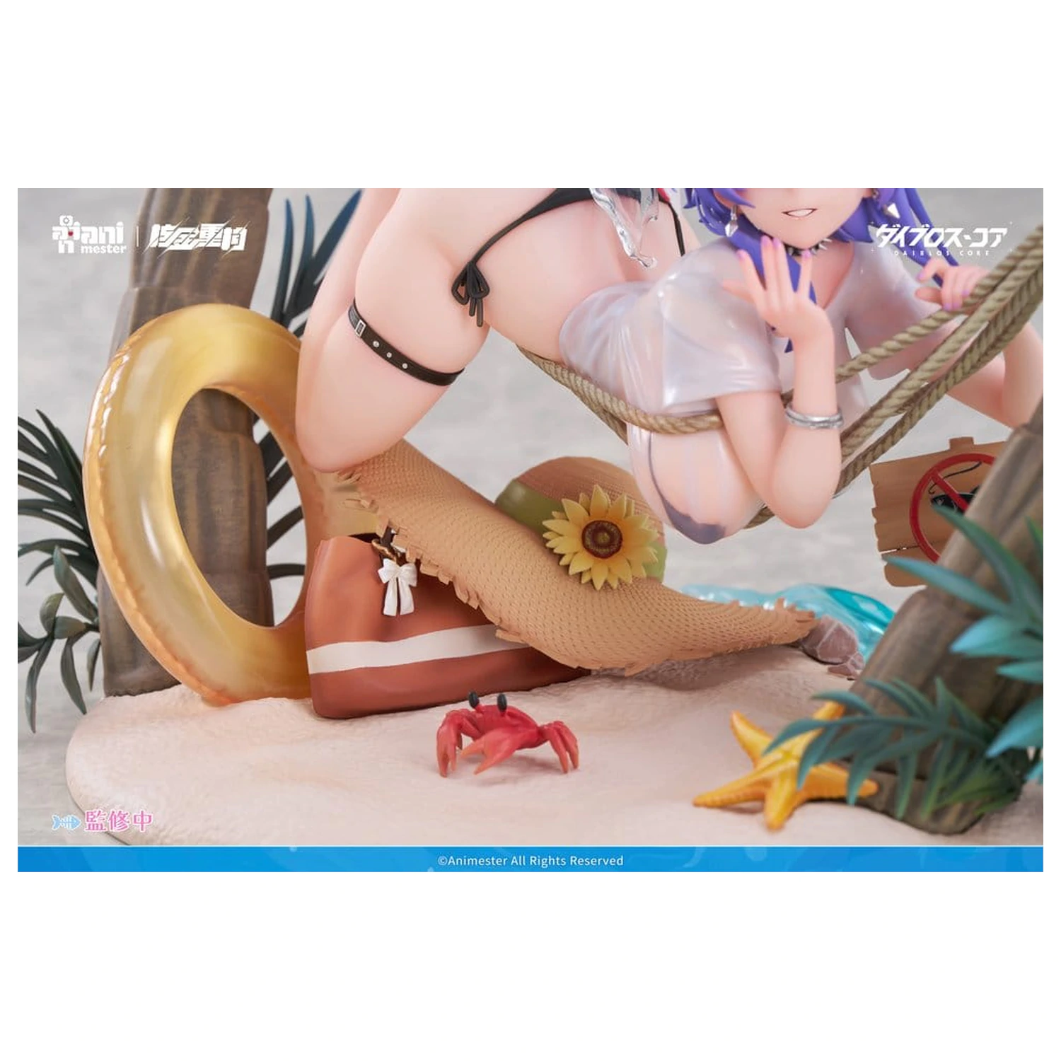 Original Character 1/6 Bright Summer Barbera·Red illustration by DaiblosCore PVC figura 14 cm termékfotó