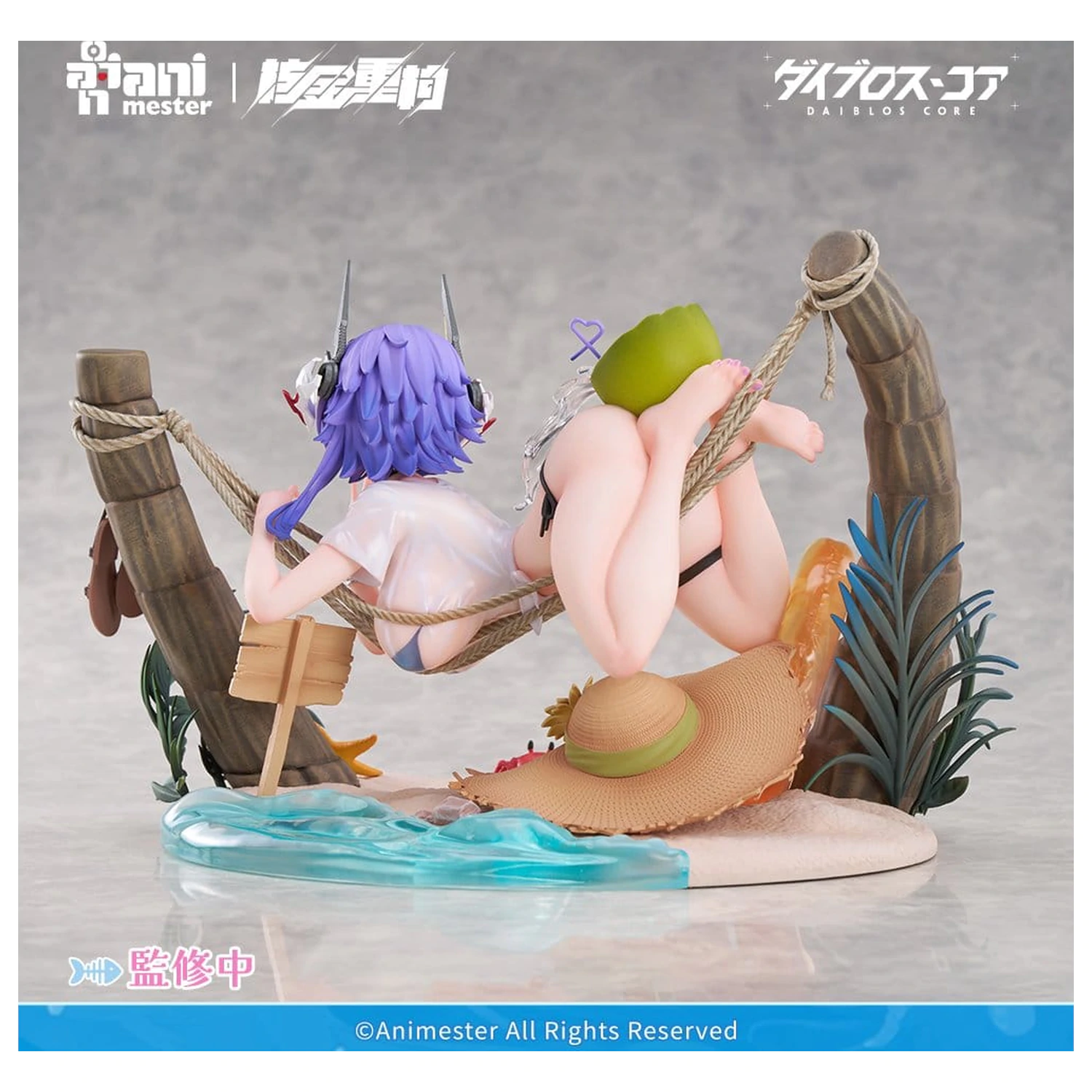 Original Character 1/6 Bright Summer Barbera·Red illustration by DaiblosCore PVC figura 14 cm termékfotó
