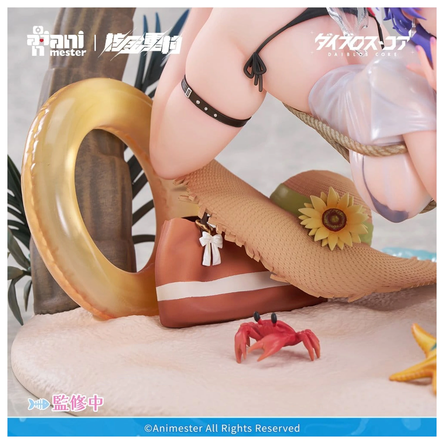 Original Character 1/6 Bright Summer Barbera·Red illustration by DaiblosCore PVC figura 14 cm termékfotó