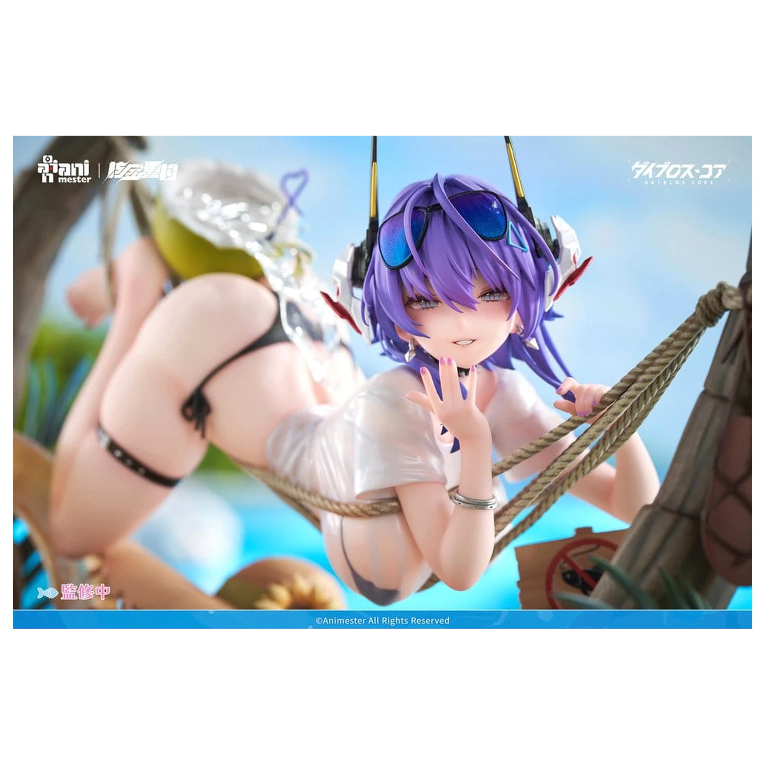 Original Character 1/6 Bright Summer Barbera·Red illustration by DaiblosCore PVC figura 14 cm termékfotó