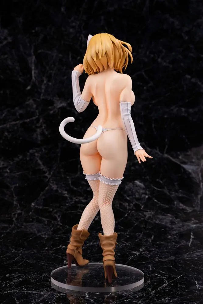 Original Character 1/6 Cat Girl Shironeko Chan PVC szobor figura 26 cm termékfotó