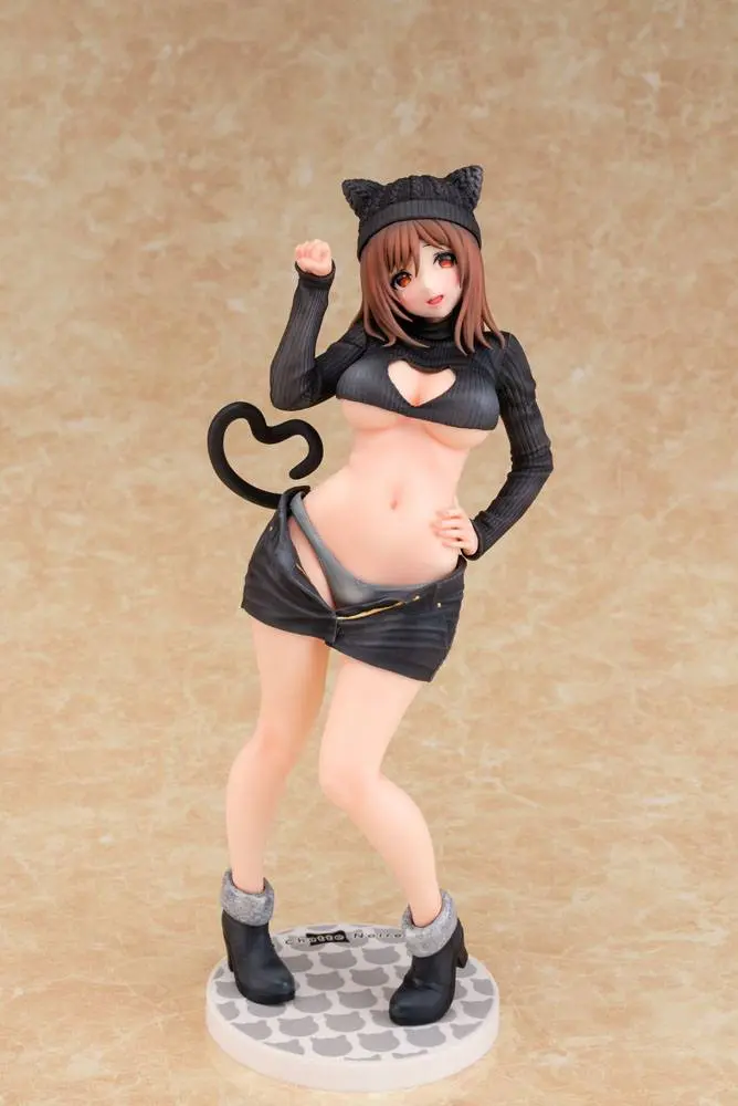 Original Character 1/6 Cat-ish Girl Kuroneko-chan Illustration by Matarou PVC szobor figura 27 cm termékfotó