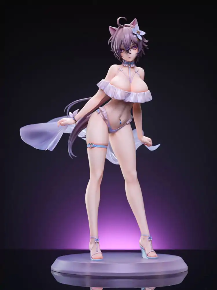 Original Character 1/6 Cat-like Girlfriend Evangeline szobor figura 28 cm termékfotó