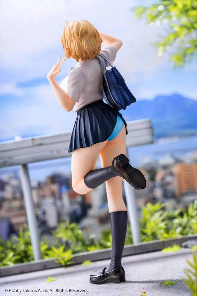 Original Character 1/6 Chiyoko Atsumi Blue Panty Ver. PVC szobor figura 25 cm termékfotó