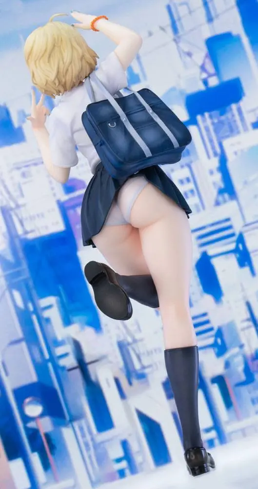 Original Character 1/6 Chiyoko Atsumi White Panty Ver. PVC szobor figura 25 cm termékfotó