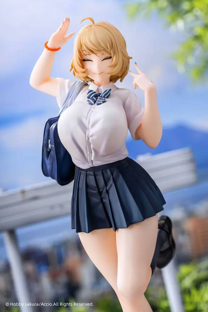 Original Character 1/6 Chiyoko Atsumi White Panty Ver. PVC szobor figura 25 cm termékfotó