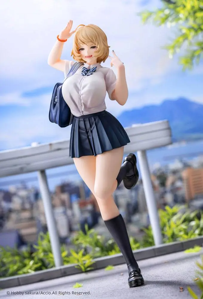 Original Character 1/6 Chiyoko Atsumi White Panty Ver. PVC szobor figura 25 cm termékfotó