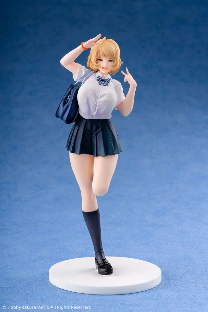 Original Character 1/6 Chiyoko Atsumi White Panty Ver. PVC szobor figura 25 cm termékfotó