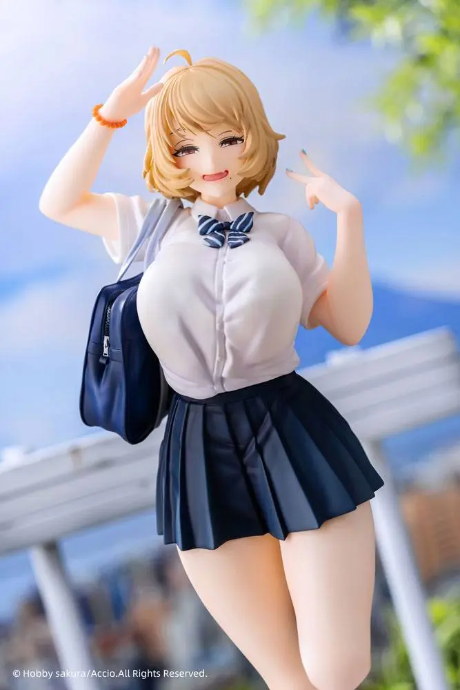 Original Character 1/6 Chiyoko Atsumi White Panty Ver. PVC szobor figura 25 cm termékfotó