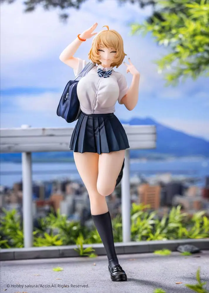 Original Character 1/6 Chiyoko Atsumi White Panty Ver. PVC szobor figura 25 cm termékfotó