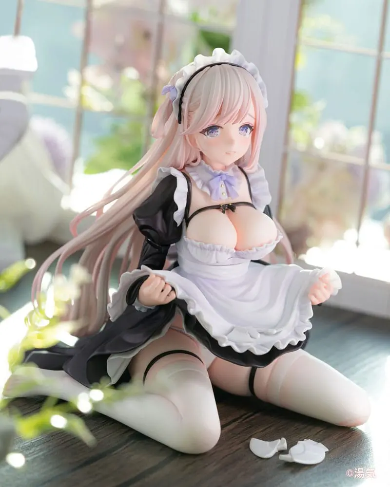 Original Character 1/6 Clumsy maid "Lily" illustration by Yuge PVC szobor figura 16 cm termékfotó