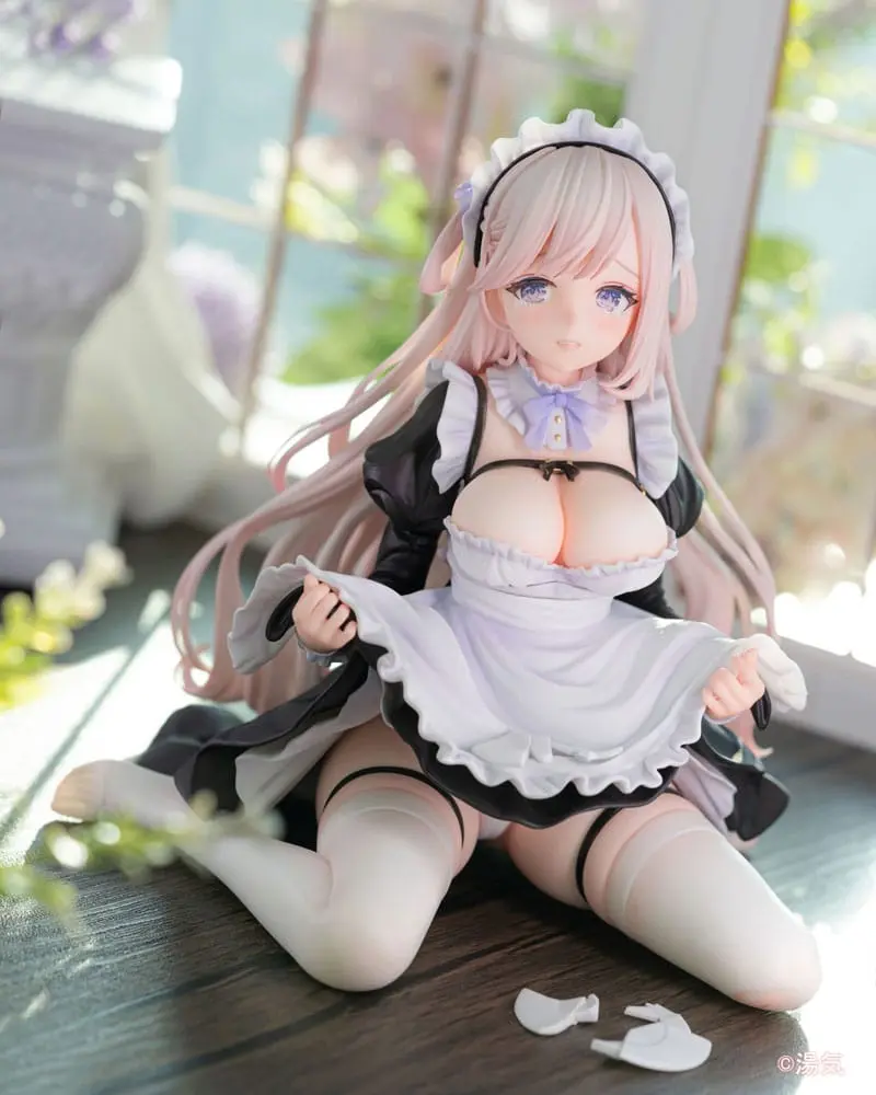 Original Character 1/6 Clumsy maid "Lily" illustration by Yuge PVC szobor figura 16 cm termékfotó