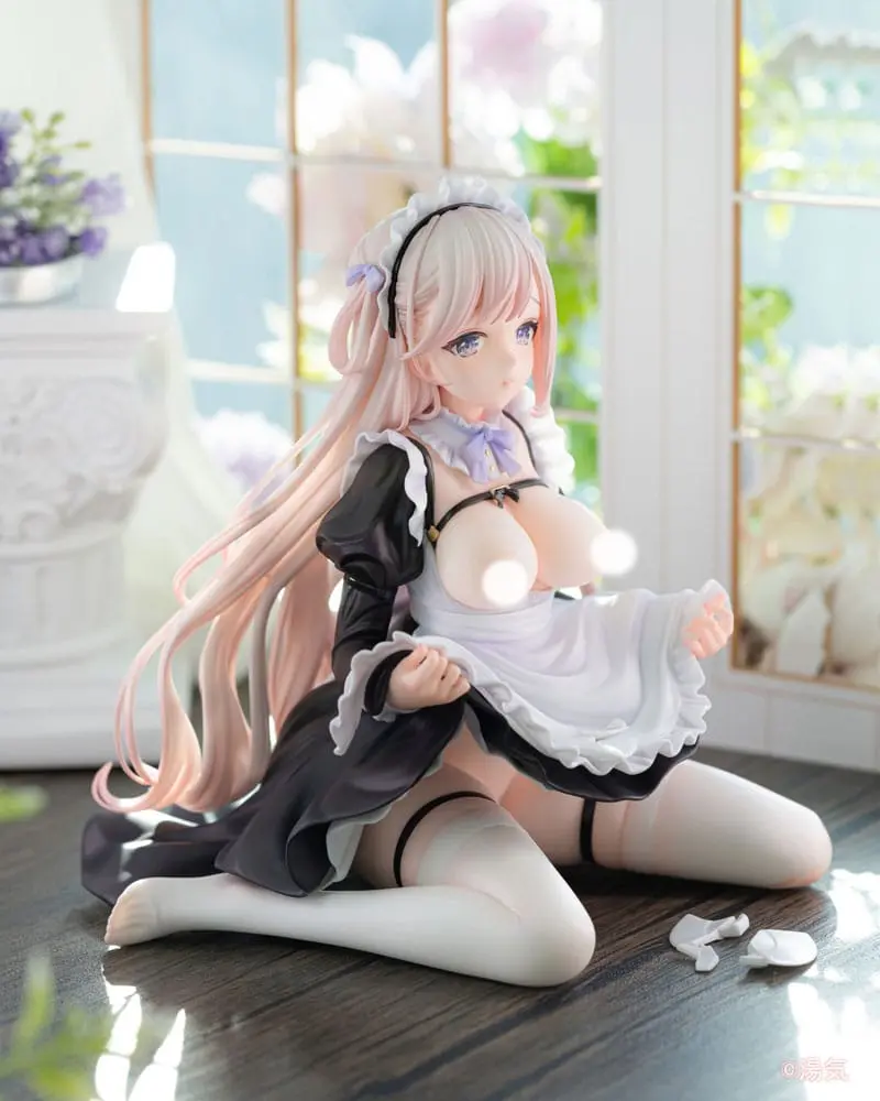 Original Character 1/6 Clumsy maid "Lily" illustration by Yuge PVC szobor figura 16 cm termékfotó