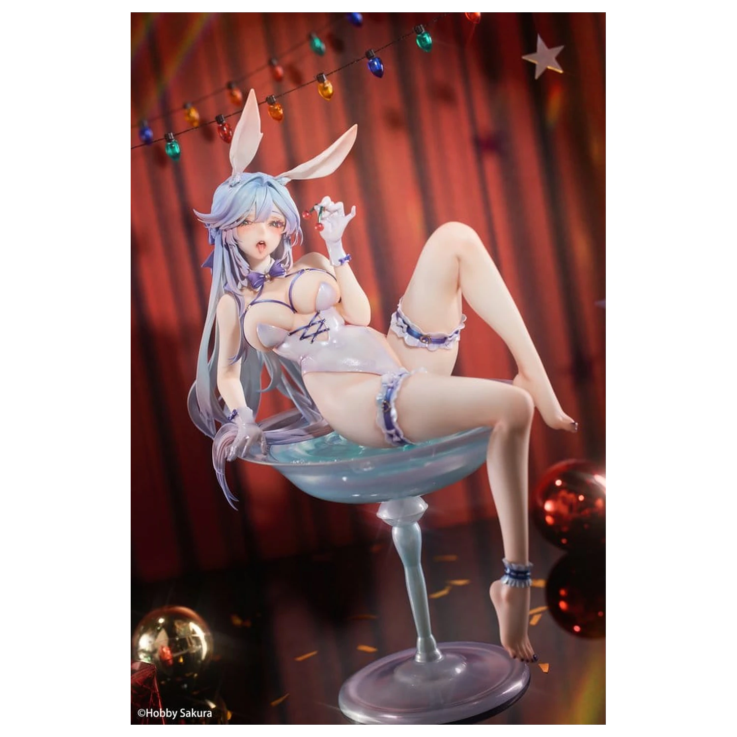 Original Character 1/6 Cocktail glass Bunny Deluxe Edition PVC szobor figura 28 cm   termékfotó