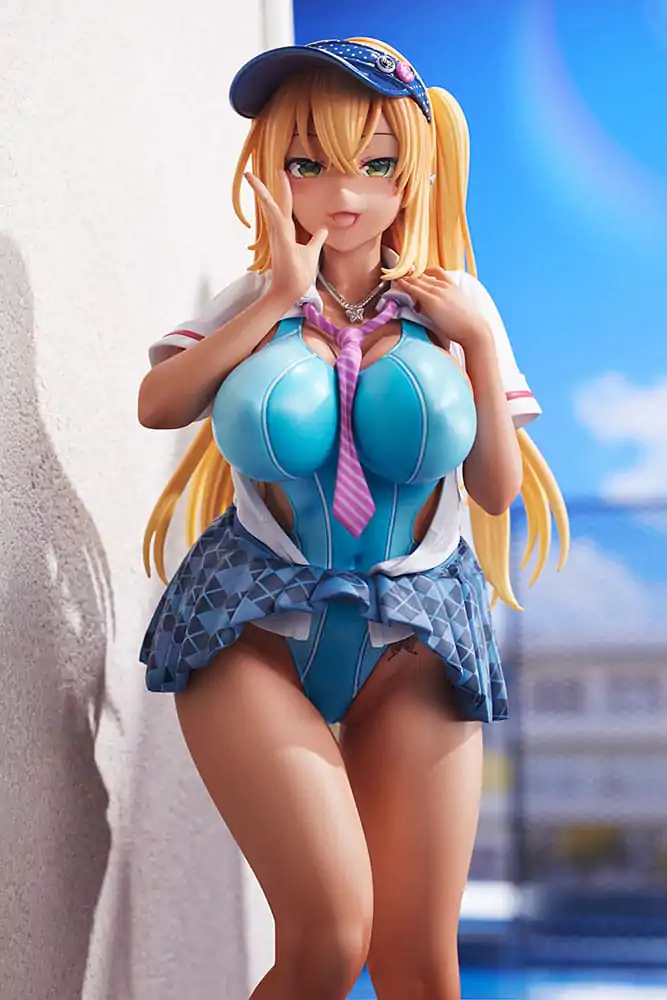 Original Character 1/6 Dai Kasshoku Jidai Yuse PVC szobor figura 26 cm termékfotó